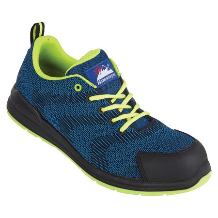 4340NV130 Himalayan 4340 Unisex Blue Non Metallic Toe Capped Safety Trainers, UK 13, EU 48