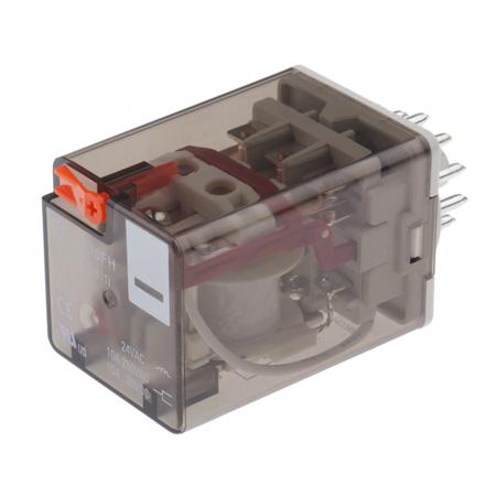 HF10FH024A3ZDT Hongfa Europe GMBH Plug In Power Relay, 24V ac Coil, 10A Switching Current, 3PDT