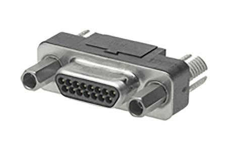83612-9024 Molex CMD 15 Way Through Hole D-sub Connector Plug, 1.27mm Pitch, with Jack Screw