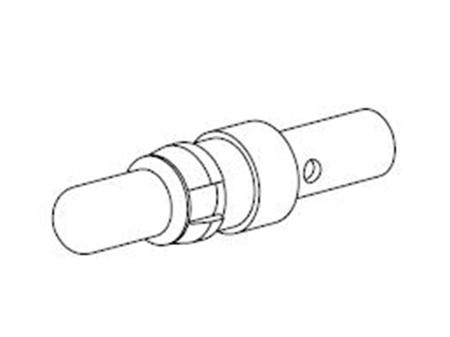 FMP003P103 / 1727040143 FCT from Molex, 172704 Series, Male Crimp D-sub Connector Contact, Gold over Nickel, 14 → 12 AWG