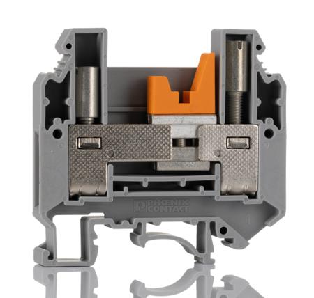0309112 Phoenix Contact  URTK-BEN Series Grey, 0.5 → 16mm², 1-Level, Screw Termination