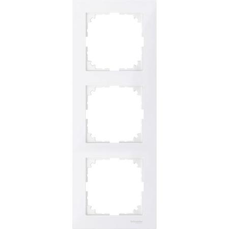 MTN4030-3619 Schneider Electric System M Series RAL 9010 Polycarbonate Cover Frame for Use with Enclosure