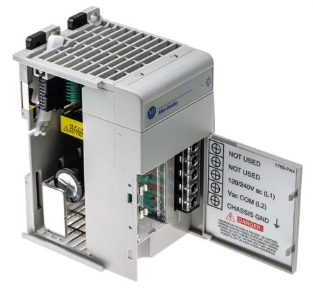 1769-PA4 Allen Bradley , PLC Power Supply 1769 Series Compact I/O Module, 85 → 265 V ac, 24 V dc, 5 V dc, 4 A