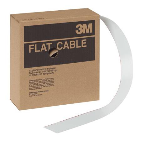 3801-40 3M 3801 Series Flat Ribbon Cable, 40-Way, 1.27mm Pitch, Unterminated to Unterminated