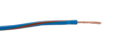 4522252S Lapp X07V-K Power Cable, 1 Cores, 2.5 mm², Unscreened, 100m, Blue/Red PVC Sheath, 14