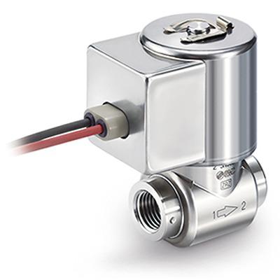 JSX21U-SF402F-5DS SMC Solenoid Valve , 2 port(s) , NC, 24 V dc, 1/4in