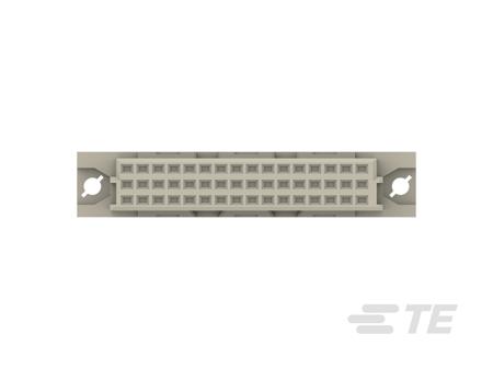 8-1393640-5 TE Connectivity Eurocard Series 48 Way 2.54mm Pitch, Type C Class C2, 3 Row, Straight DIN 41612 Connector, Socket