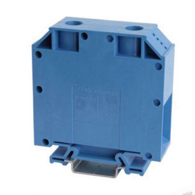 262-4211 RS PRO Blue Feed Through Terminal Block, 95mm², 1-Level, Cage Clamp Termination