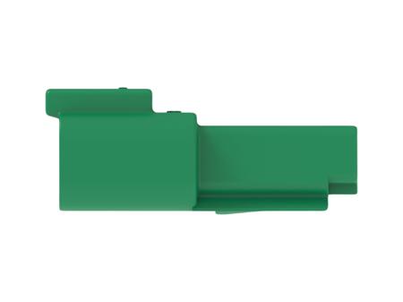 DT04-2P-TN03 TE Connectivity, DT04-2P Automotive Connector Plug Green Cable 2 Way, Cable Termination