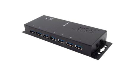 EX-1188HMS-3 Exsys 7 Port USB 3.1 USB A, USB B  Hub, 178 x 60 x 23mm
