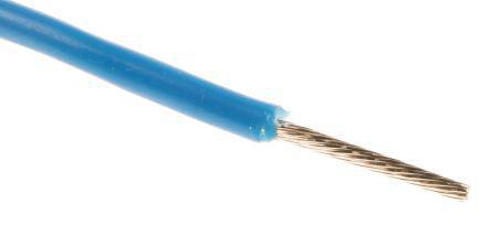 874-0245 RS Pro Blue, 100m PTFE UL1180 Hook Up Wire, 300 V ac 22 AWG