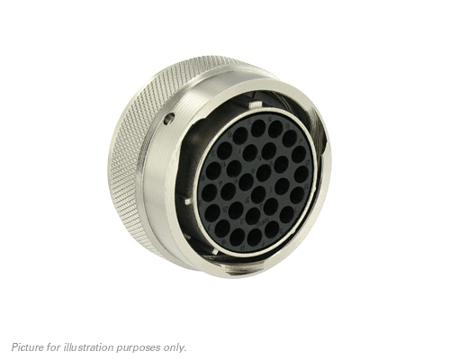 UT062028SH Souriau Sunbank by Eaton Circular Connector, 28 Contacts, Cable, Standard Connector, Socket, Female, IP68, IP69K, UT0