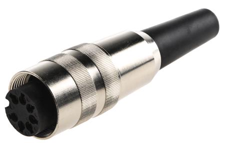 KV71 Lumberg KV Series, 7 Pole Din Socket Socket, DIN EN 60529, 5A, 60 V ac IP40, Screw On