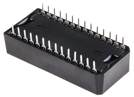 M48Z18-100PC1 STMicroelectronics 64kbit 100ns NVRAM, 28-Pin PCDIP,