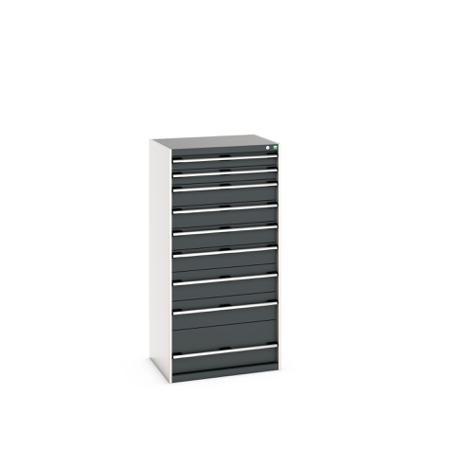 40020068-19V Bott 9 Cabinet, Steel, 1600mm x 650mm x 800mm, Grey