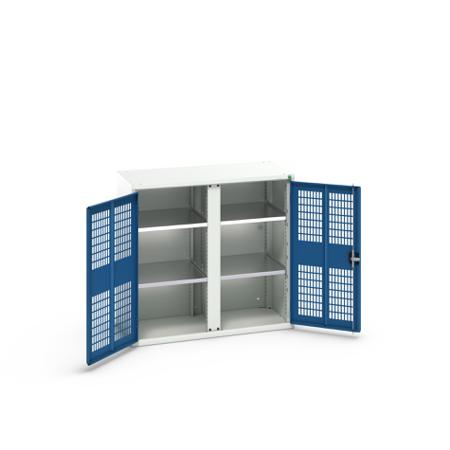 16926763.11 Bott 2 Door Sheet Steel Cupboard, 1050 x 550 x 1000mm