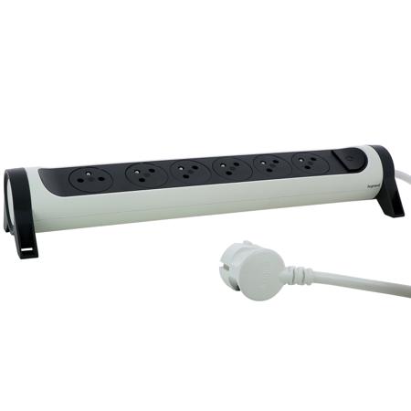 049454 Legrand 1.5m 6 Socket Type E - French Extension Lead