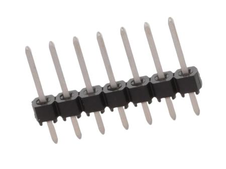 90120-0127 Molex 90120 Series Vertical Through Hole PCB Header, 7 Contact(s), 2.54 mm Pitch, 1 Row, Unshrouded