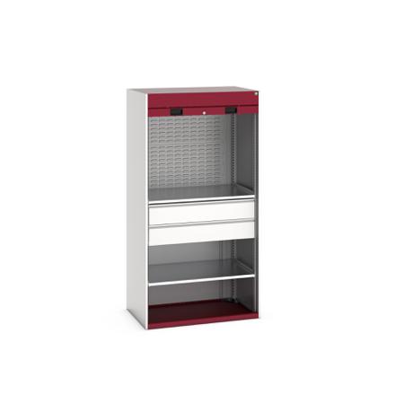 40201023-24V Bott, 2 Drawer Sheet Steel Floor Standing Cupboard, 1050 X 650 X 2000mm