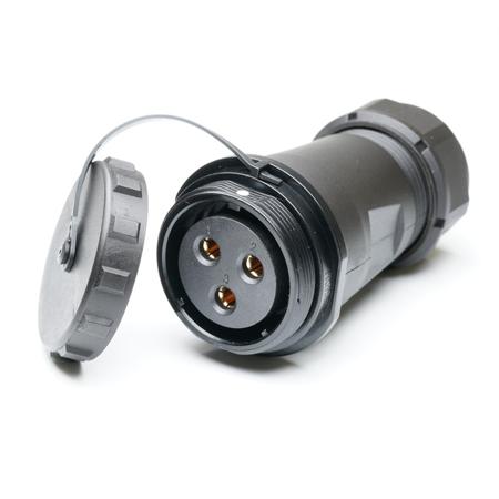 304-704 RS PRO Industrial Circular Connectors, 3 Contacts, In-line, SP29 Connector, Socket, Female, IP68