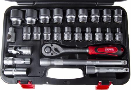 817-9230 RS Pro, 26 Pieces Socket Set 1/2 in Square Drive