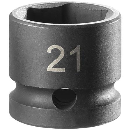 NSS.21A Facom 21mm, 1/2 in Drive Impact Socket, 25 mm length