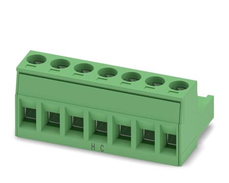 1911907 Phoenix Contact, 5mm Pitch, MSTB 2.5 HC/ 7-ST, 7 Way, Pluggable Terminal Block, Plug, Screw Termination,