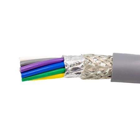 6369 SL005 Alpha Wire Alpha Essentials Communication & Control Series Data Cable, 12 Pairs, 24 Cores, 0.23 mm², Screened, 24 AWG,