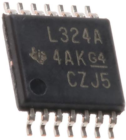 OPA4172IPW Texas Instruments, Operational Amplifier, 10 MHz, 14-Pin 18 V TSSOP