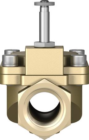 VZWM-L-M22C-G112-F5 Festo 2/2 Closed, Monostable Solenoid Valve Electrical  Series