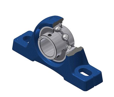 UCPE211 SNR 2 Hole Cylindrical,  55 mm ID