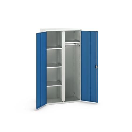 16926579.11 Bott 2 Door Sheet Steel Cupboard, 1050 x 550 x 2000mm