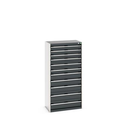 40012112-19V Bott 11 Cabinet, Steel, 1600mm x 525mm x 800mm, Grey