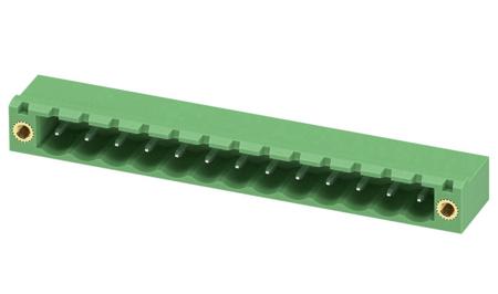 1776618 Phoenix Contact, 5.08mm Pitch, COMBICON MSTB, 13 Way, Pluggable Terminal Block, Header, Solder Termination,