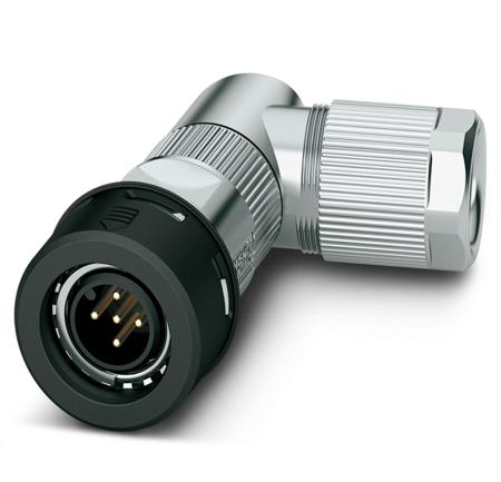 1021816 Phoenix Contact Circular Connector, 5 Contacts, Clip, M12 Connector, Plug, Male, IP65, IP67, SACC Series