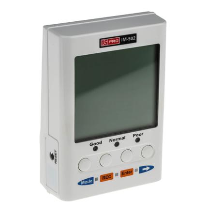 106-5304 RS Pro IM-502 Air Quality Monitor, with LCD Display