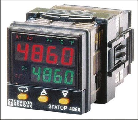 LR04860-001 Pyro Controle STATOP 4860 PID Temperature Controller, 1 Output, 90 → 260 V ac Supply Voltage