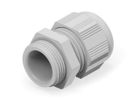 1SNG601088R0000 1SNG Series Light Grey PA 6 Cable Gland, M25 Thread, 11mm Min, 17mm Max, IP66, IP68