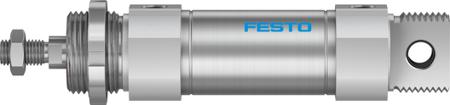 DSNU-40-40-PPV-A Festo Pneumatic Roundline Cylinder 40mm Bore, 40mm Stroke,  Series, Double Acting