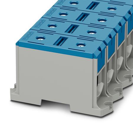 1086506 Phoenix Contact  UBAL Series Blue, 240mm², Single-Level, Screw Termination
