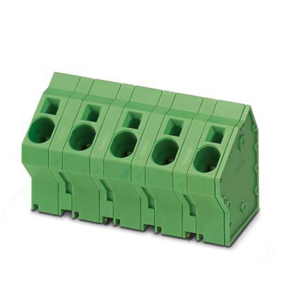 1034174 Phoenix Contact SPTA Series PCB Terminal Block, 5-Contact, 15mm Pitch, Wave Soldering, 1-Row, Push In Spring Termination