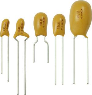 199D336X9010D1V1E3 Vishay 33μF 10 V dc Tantalum Electrolytic Capacitor MnO2 Solid ±10% Tolerance 199D Series