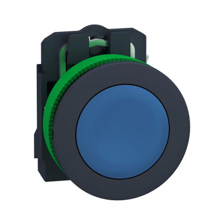 XB5FA61 FLUSH MOUNT BLUE PUSHBUTTON 1NO