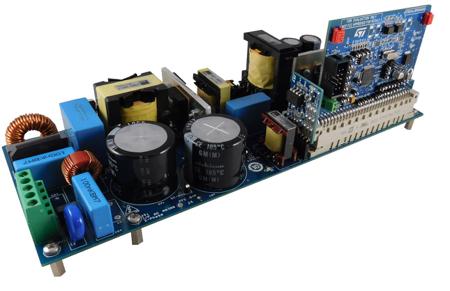 STEVAL-LLL009V1 STMicroelectronics , 300 W very high AC input voltage LED driver with digital power control LED Driver
