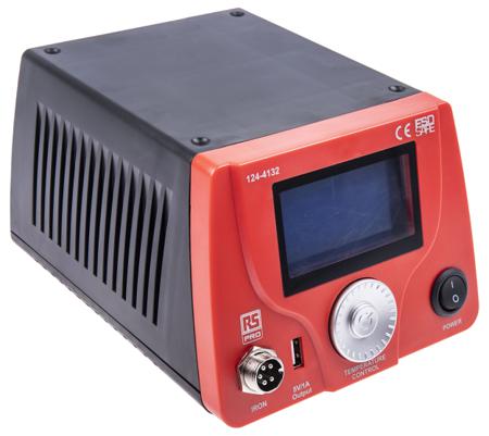 124-4132 RS PRO Soldering Station 60W, 220 → 240V