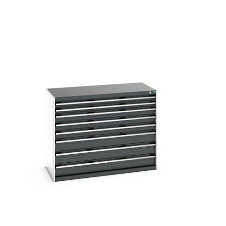 40022153-19V Bott 8 Cabinet, Steel, 1000mm x 650mm x 1300mm, Grey