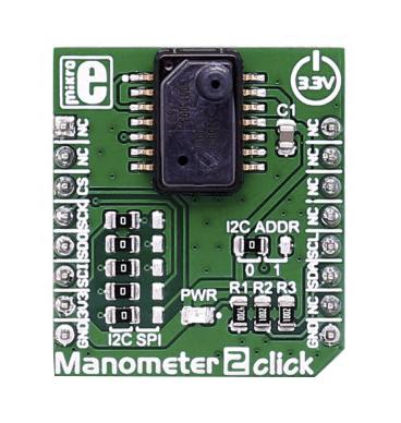 MIKROE-2550 MikroElektronika Manometer 2 Click