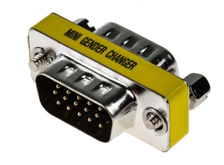 235-5699 RS Pro MNGC Series Gender Changer for use with 15 Way D-Sub Connector