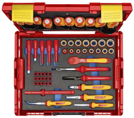 2979063 Gedore 53 Piece Tool Box Tool Assortment with Box VDE/1000V Approved