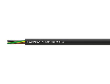 37045 Helukabel H07RN Series Control Cable, 4 Cores, 1.5 mm², Screened, 16 AWG, Shielded Shield, Control Cable
